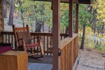 Rock out on our deck - A perfect vantage point for wildlife and people watching